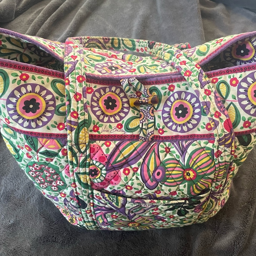 Like New Vera Bradley Viva La Vera Tote Bag